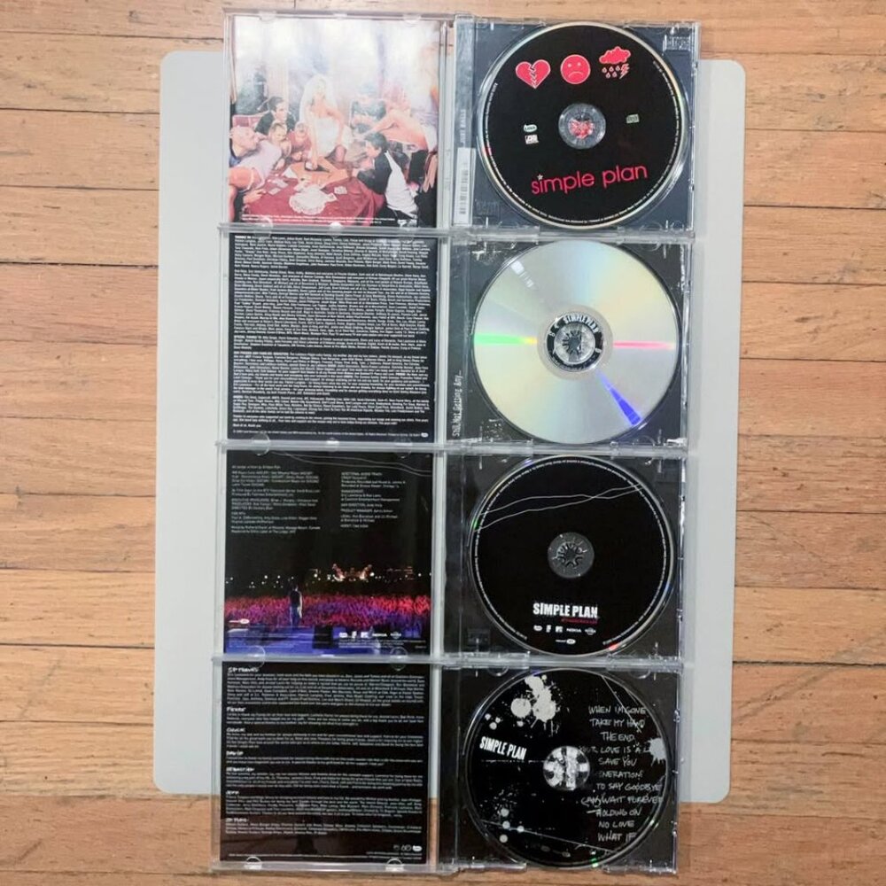 Simple Plan CD Lot No Pads Still Not Getting Any MTV Hard Rock Live Self Titled - Picture 3 of 3